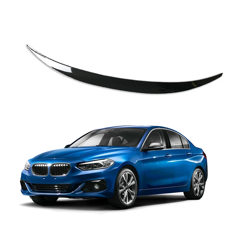 

Аксессуары для BMW F52 1 серии 2017-2019, глянцевый черный разделитель крыла, отделка крыла, украшение автомобиля