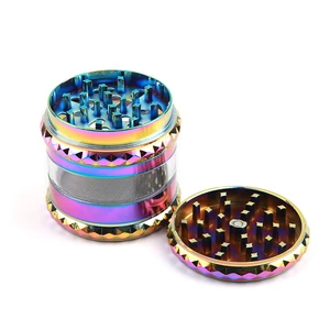 Измельчитель травяной голубой, 63 мм, с алмазной кромкой