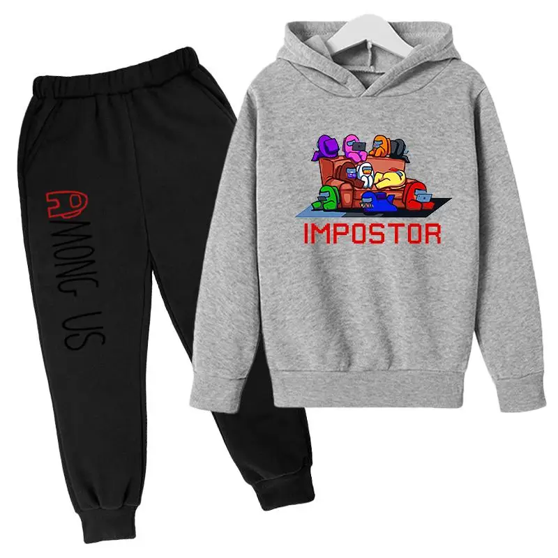 

spy game Hoodies Pants Suit Anime Long Sleeve Cartoon Printing Autumn Clothes Streetwear Sweatshirts Harajuku Sports Suit