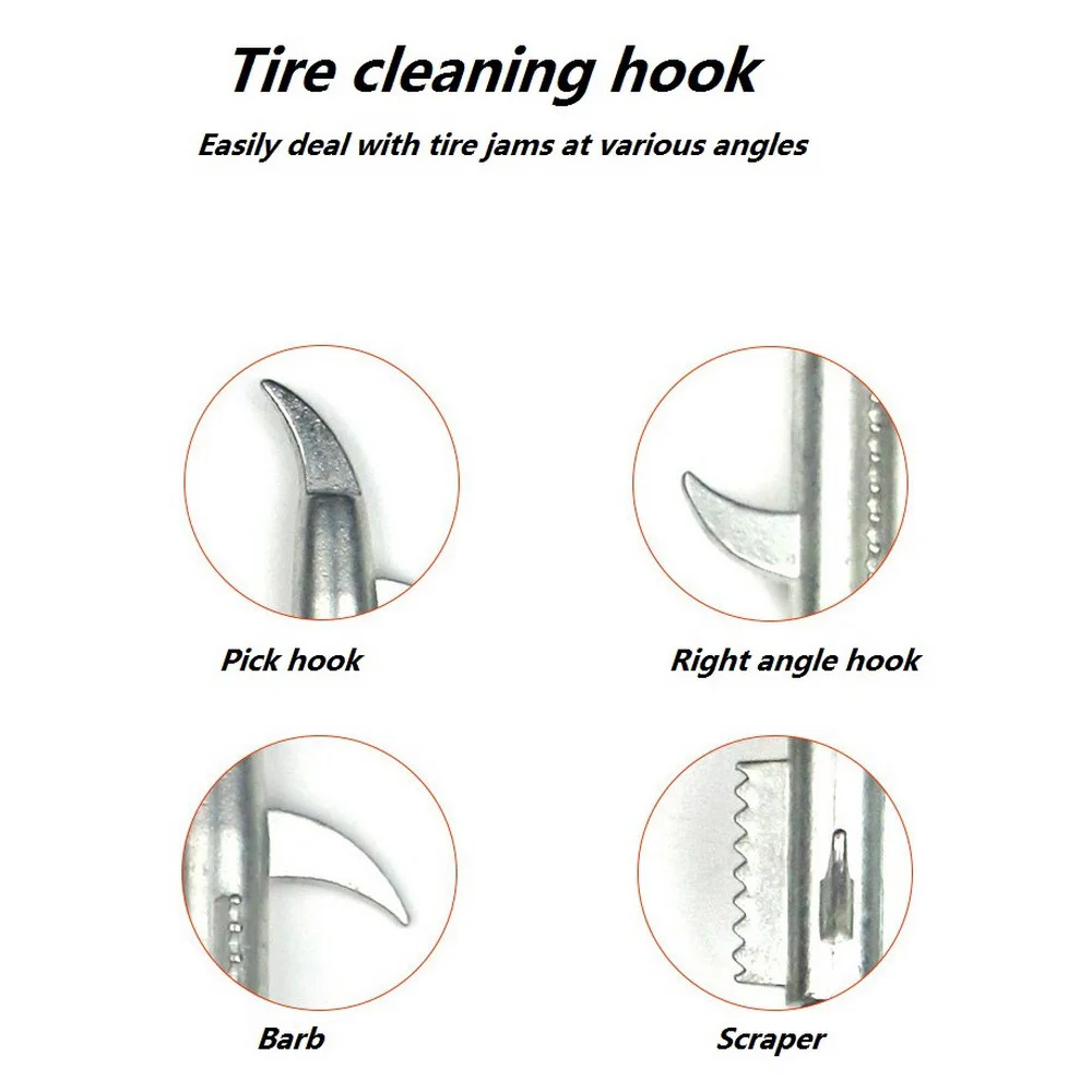 32 см Крючок для очистки автомобильных шин многофункциональная канавка камня