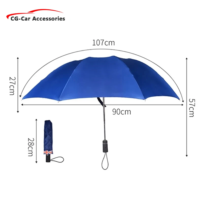 

Windproof Parasol For MINI COOPER F54 F55 F56 F60 R55 R56 R60 Automatic Folding Umbrella Double Layer Reverse Car Accessories