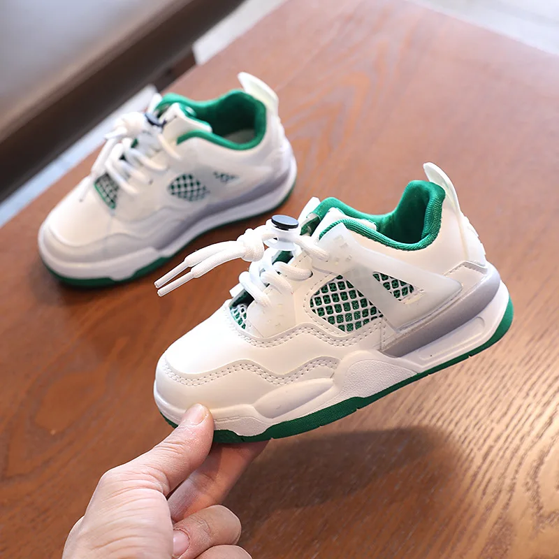 

Autumn New Kids Sport Shoes Mesh Breathable Boys Sneakers Children Girls Student Running Shoes Big Kids Shoes Size 26-36 SYY213