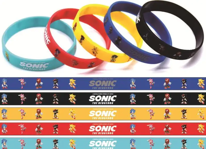 Акция 50 шт./лот звуковой силиконовый спортивный браслет баскетбольный Прямая