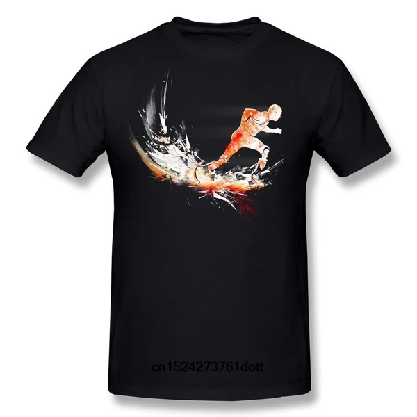 

100% Cotton Sports Tee Bionic 2 0 Mens Casual Cotton Loose T-Shirt