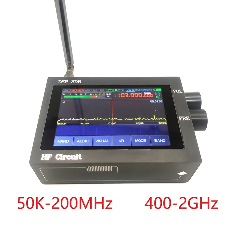 3.5Inch 50Khz-2Ghz DSP SDR Receiver For Malahit Shortwave Radio Firmware 1.10C Nice Sound | Электроника