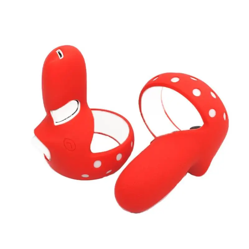 Подходит для Oculus Quest 2 силиконовый защитный чехол с ручкой VR полноразмерный