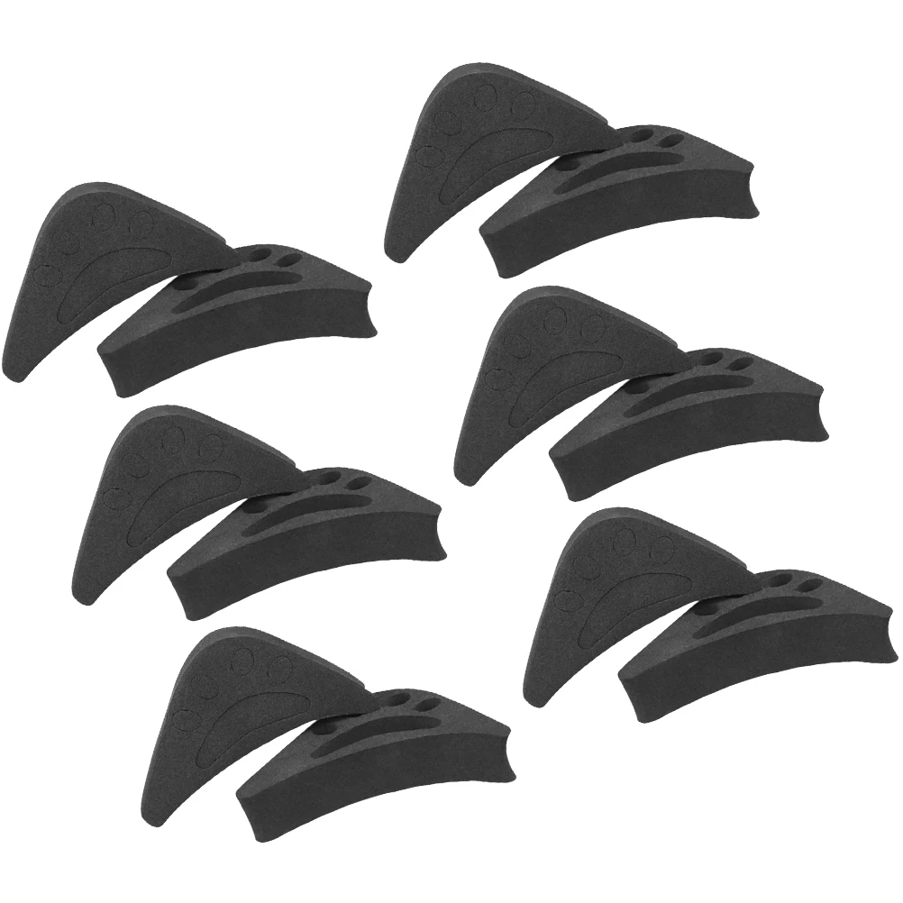 

6 Pairs Sole Pads Durable Washable Half Insoles Forefoot Pads Foot Brace for Girls Woman