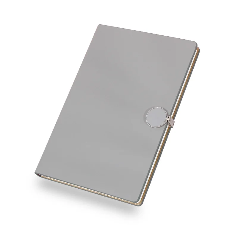 

A5 Notebook Simple PU Leather Magnet Buckle Notepad Exquisite Literature Diary Office Supplies Home School Student Teacher Book