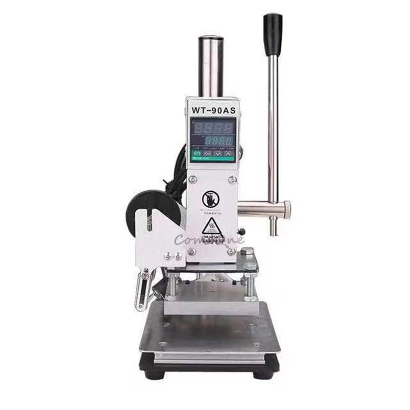 Инструмент для тиснения логотипа с руководством машина горячего фольгой кожи ПУ