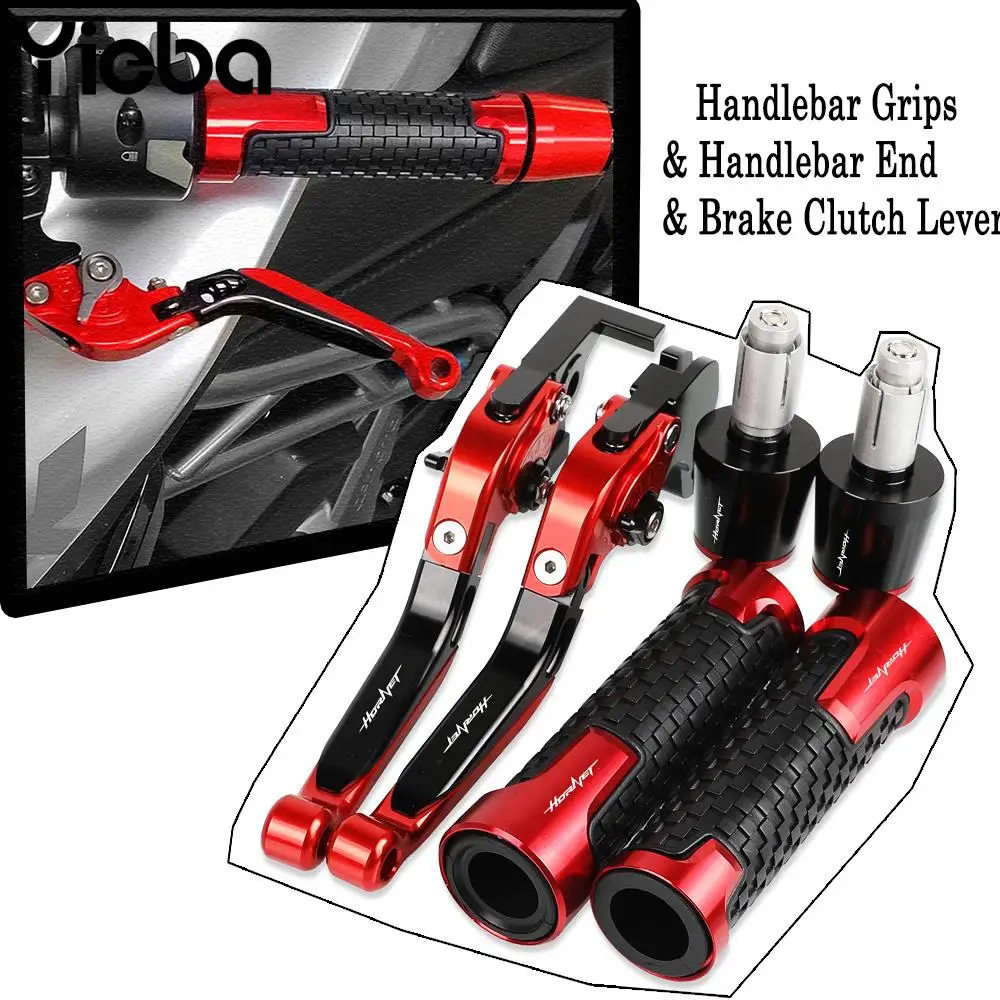 

For Honda CB599 CB600F CB 599 600F 600 F HORNET 2007 2008 2009 2010 2011 2012 2013 Brake Clutch Levers Handlebar Grip End Cap