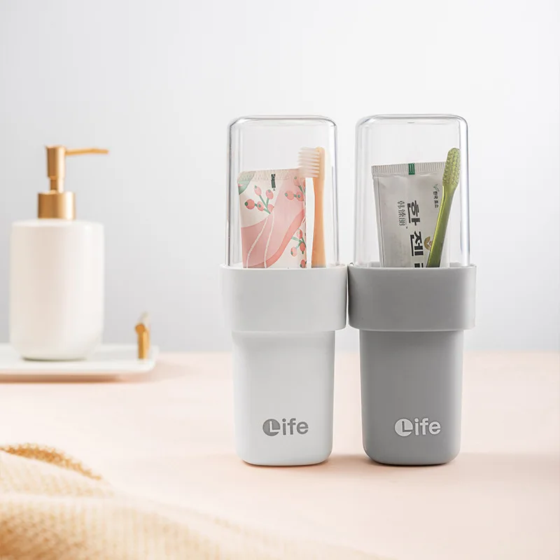 

Portable Toothbrush Holder Box Outdoor Travel Camping Toothbrush Storage Organizer Case Bathroom Accessories Toothpaste Box