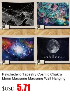 Психоделический гобелен музыкальная нота макраме Мандала Tapisserie Murale Tenture Boho Декор Манта Мандала бросок йога коврик