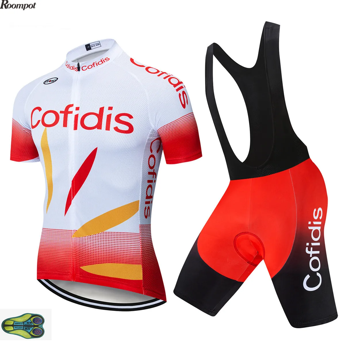 2020 Cofidis Pro велосипедная одежда Джерси быстросохнущая мужская летняя команда