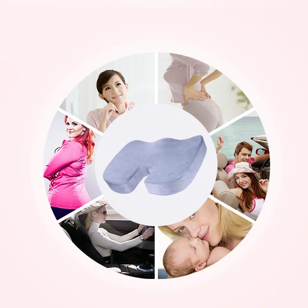 Ортопедическая подушка для сиденья из пены с эффектом памяти кресла автомобиля