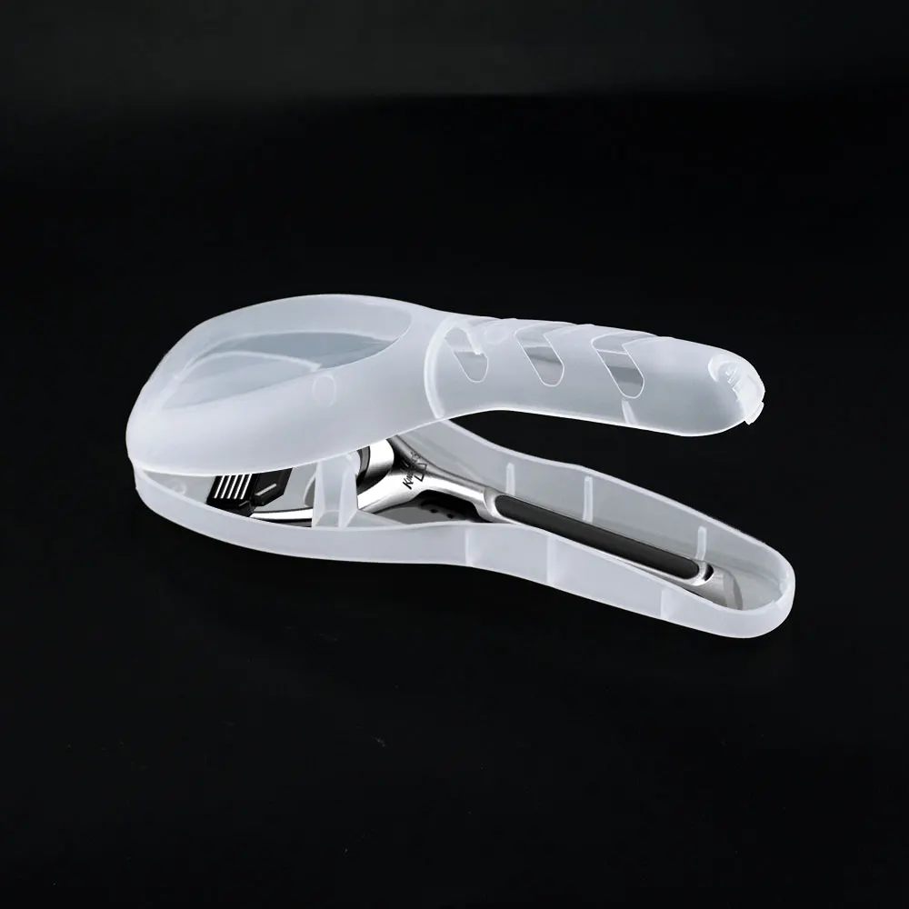 Портативный дорожный мужской контейнер для бритья 1 шт. пластиковый хранения