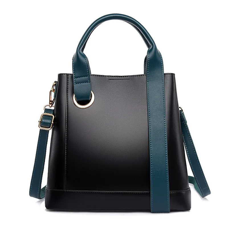

2021 New Fashion Single Shoulder Crossbody Bag Genuine Leather Women Casual Totes Ladies Purses and Handbags Famous Designer Bag