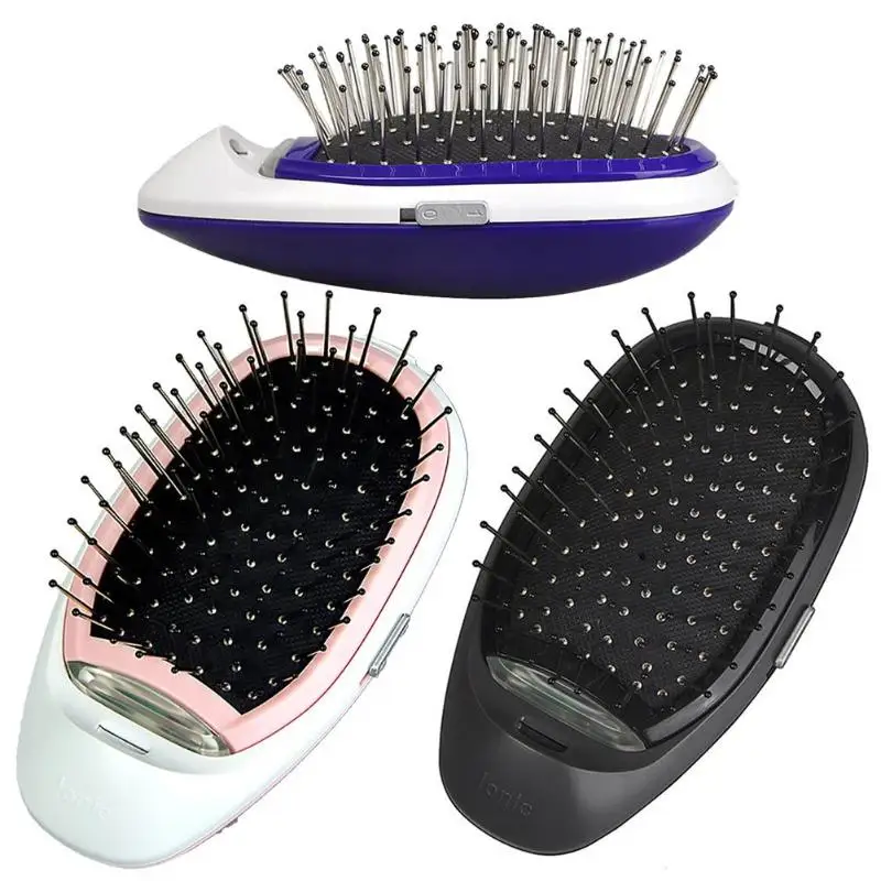 1 шт. Антистатическая расческа для волос ABS электрическая массажная портативная