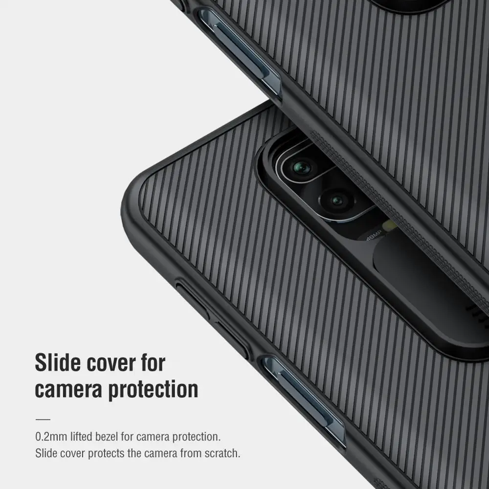 Чехол для Камеры Poco M2 Pro NILLKIN CamShield Классическая накладка на заднюю панель Xiaomi Redmi