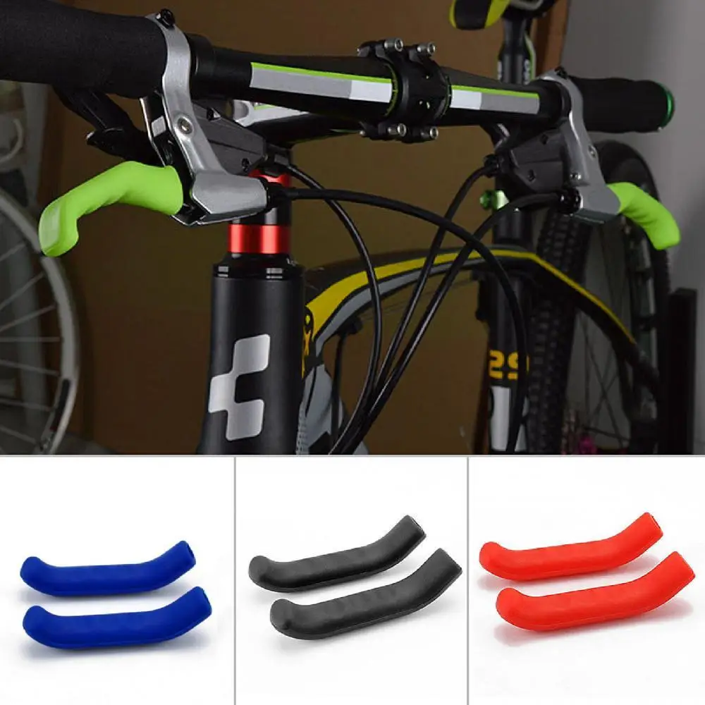 

2Pcs MTB Bike Folding Bicycle Brake Lever Handle Protective Cases Silicone Cover
