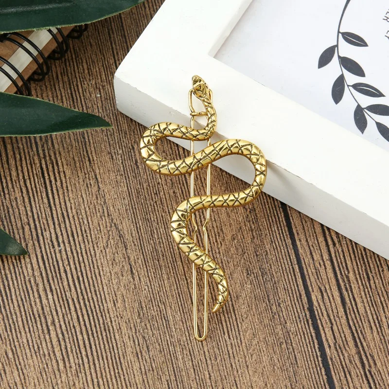 1 шт. заколки для волос в виде змеи |