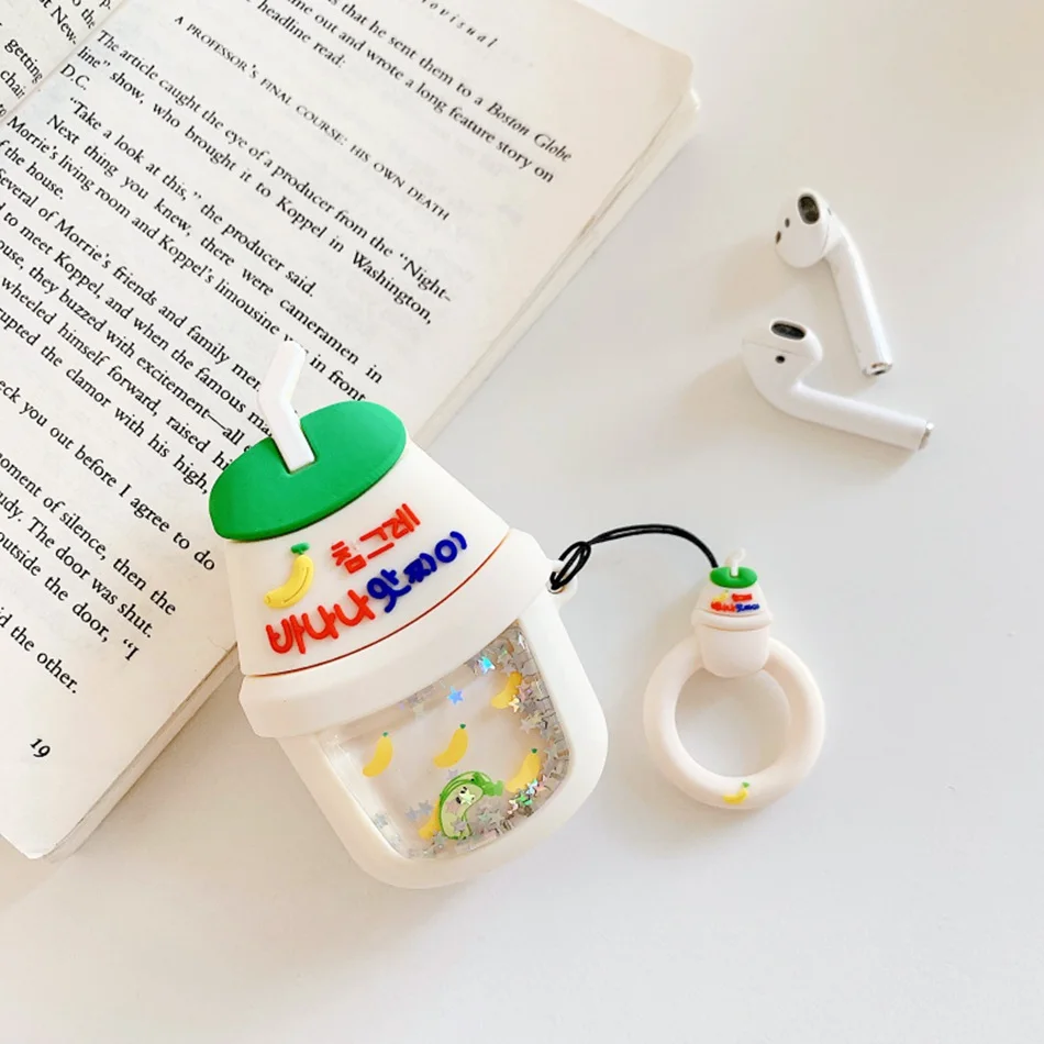 784H 3D Жидкий чехол для наушников для Apple Airpods, чехол с блестящим зыбучим песком, чехол для Air pods 2, чехол для наушников, чехол для наушников, блестящий ремешок - Цвет: 784H