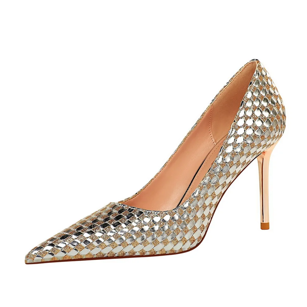 

fashion sexy nightclub slim high heeled shoes