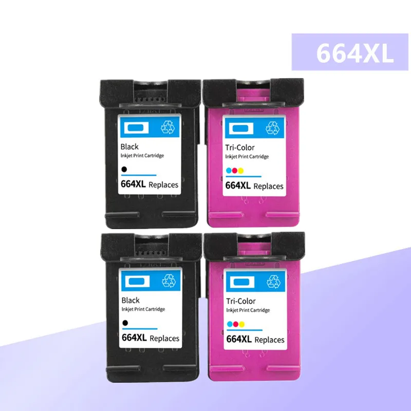 

664XL ink cartridge replacement For HP664 for HP 664 DeskJet 1115 2135 3635 1118 2138 3636 3638 4536 4676 Printer