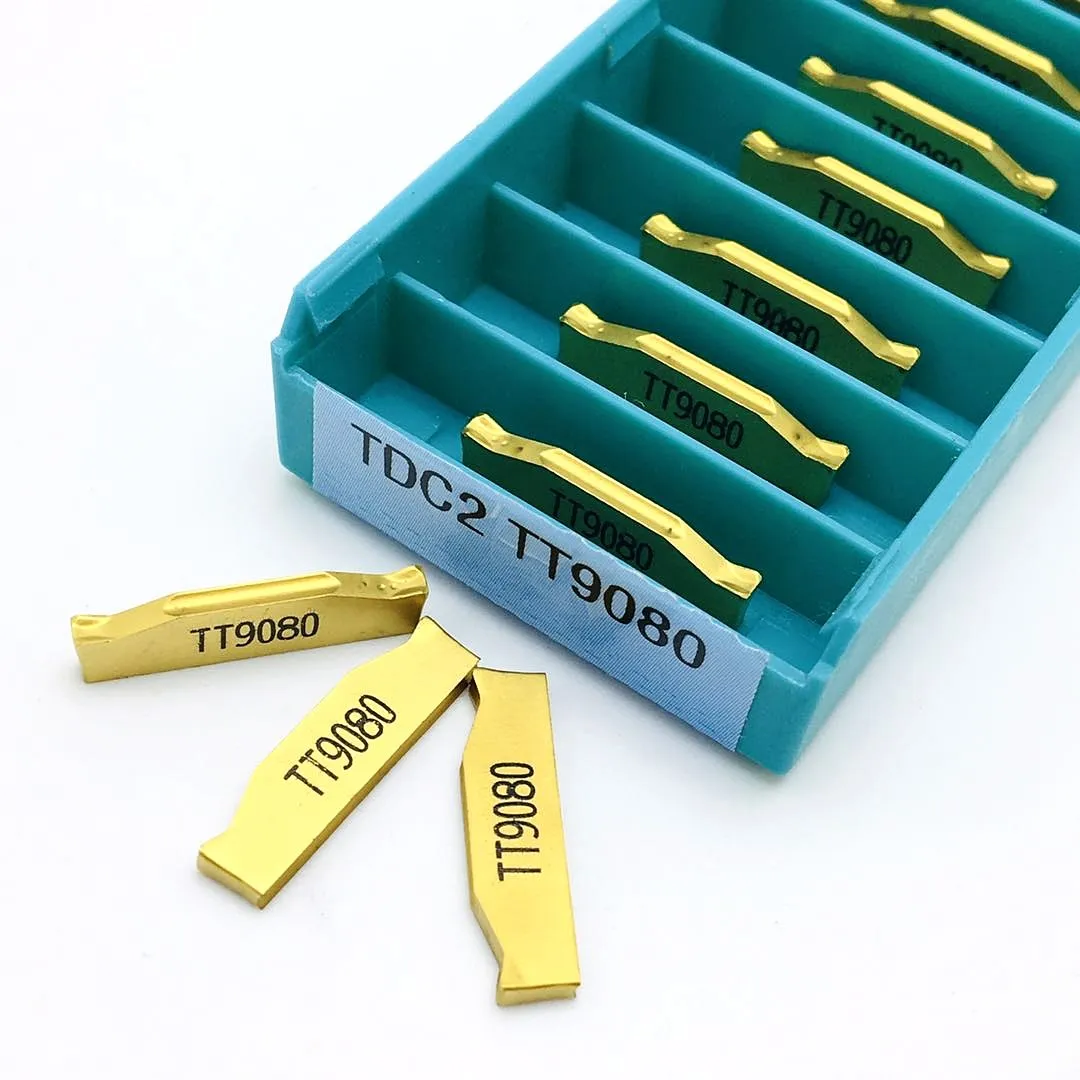 Режущий инструмент TDC2 TT9030 TT9080 твердосплавная пластина токарный резец канавочный