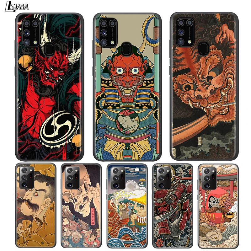 

Japanese Samurai For Samsung Galaxy S21 Ultra Plus M31 A12 A32 A42 A52 A72 A02S M10 M10S M20 M21 M30 M40 M60S Phone Case