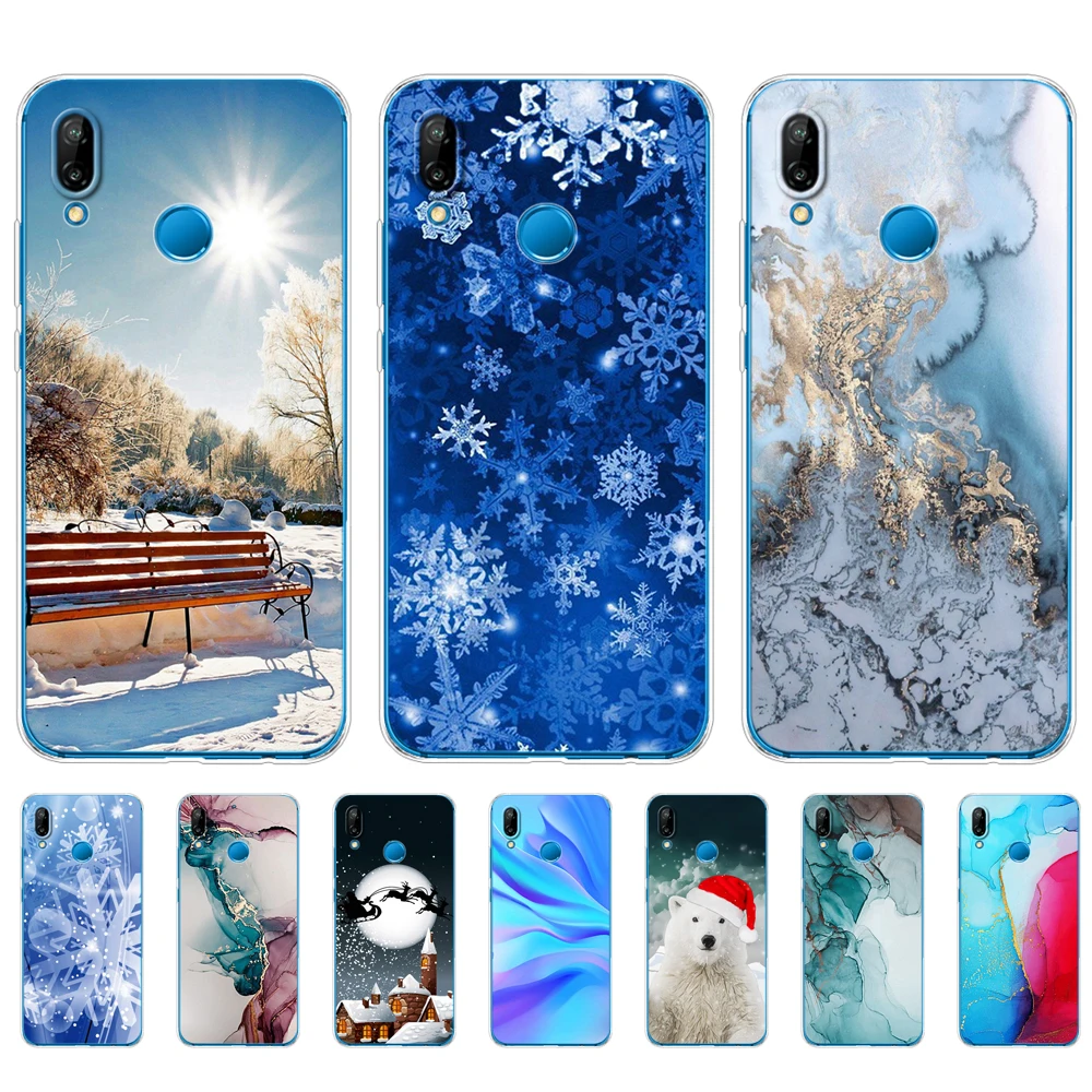 Чехол для huawei Nova 3 3i 3e мягкий силиконовый чехол из ТПУ телефона Nova3 nova3i