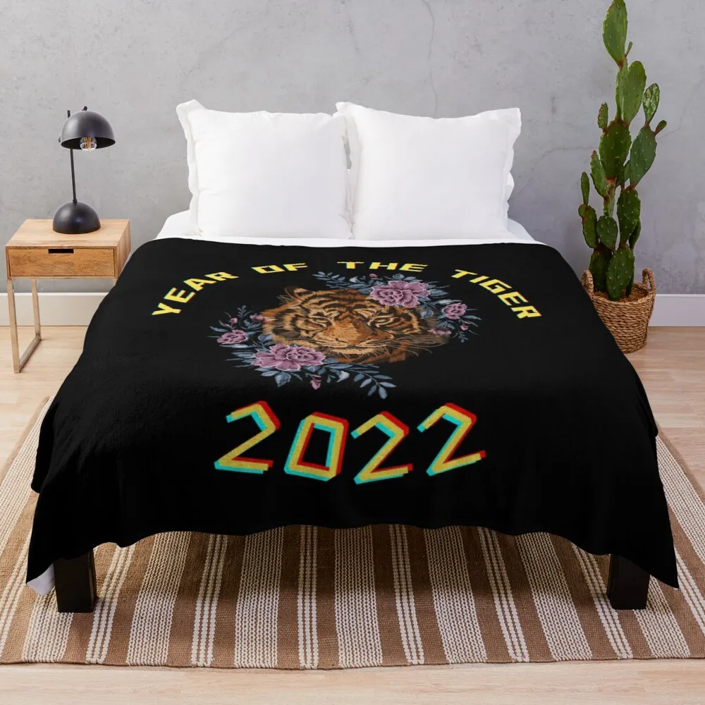 

Детское одеяло с рисунком года тигра, 2022