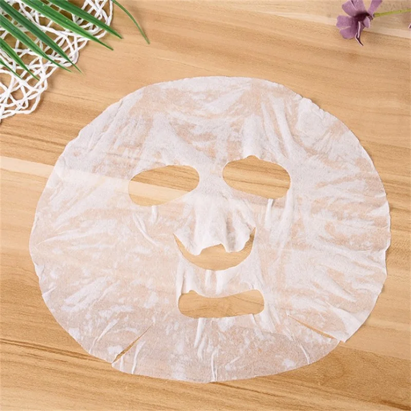 Ультратонкая увлажняющая одноразовая компрессионная маска для лица хлопковый