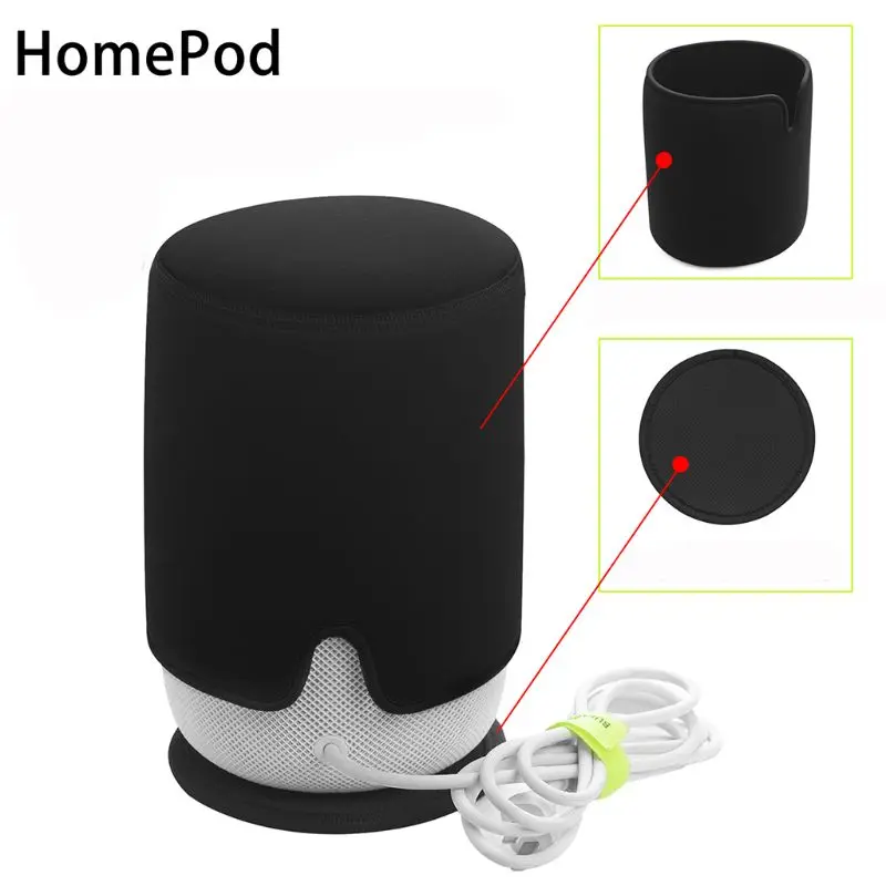 Новый Неопреновый Чехол для хранения Защитный чехол Apple HomePod Bluetooth Speaker 2018 высокое