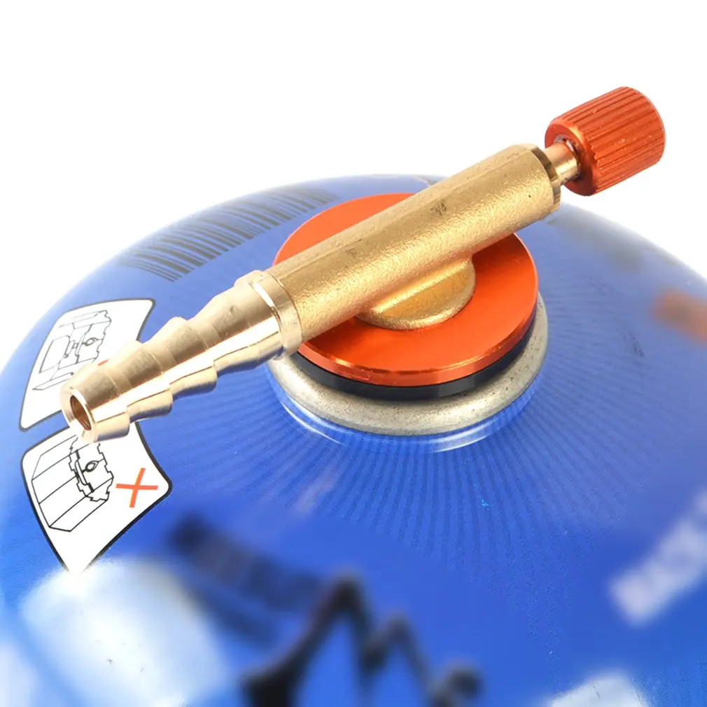 Нержавеющая сталь открытый кемпинг газовая печь безопасный переключатель