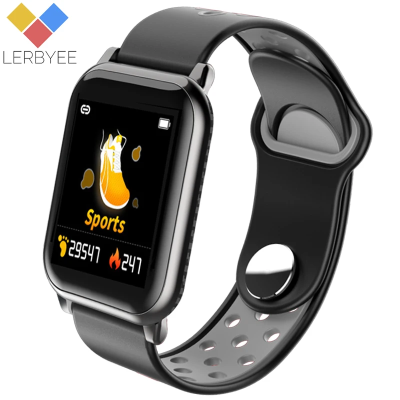 Смарт браслет Lerbyee KY11 1 3 дюймов IOS спортивный фитнес трекер кровяный кислород