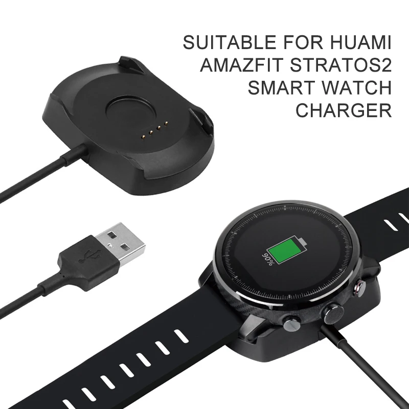 

1 шт., подставка для зарядного устройства USB для умных часов Huawei Xiaomi Amazfit Stratos 2 2S