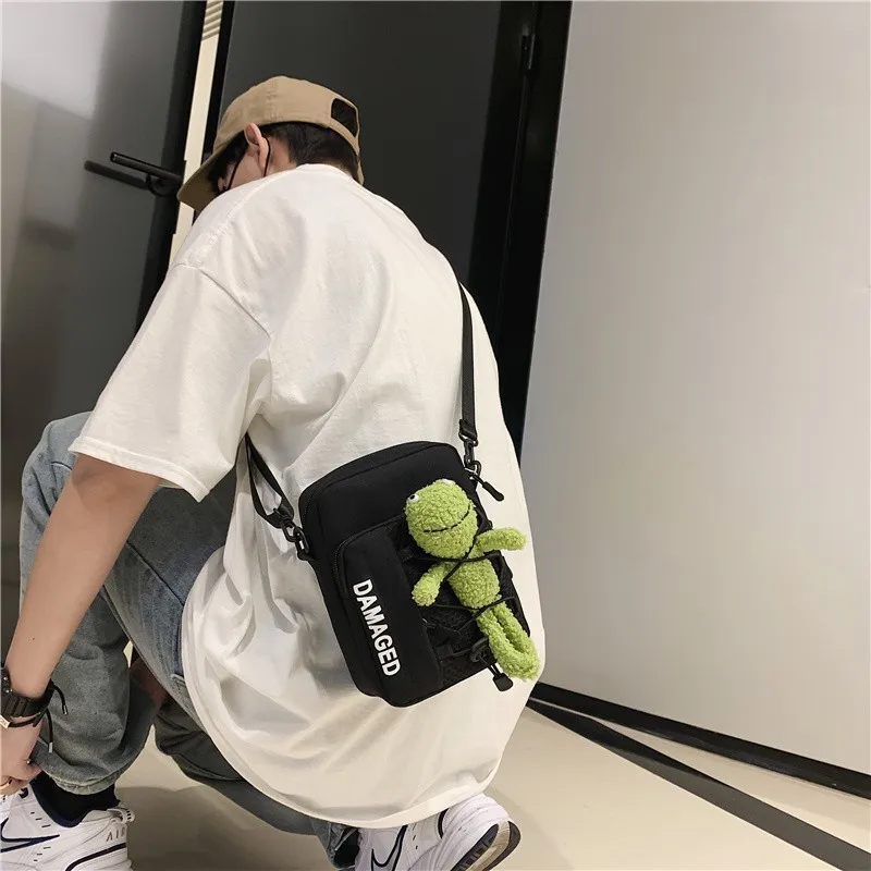 

2021 Casual fashion light luxury one-shoulder messenger classic canvas bags for Men's and women's