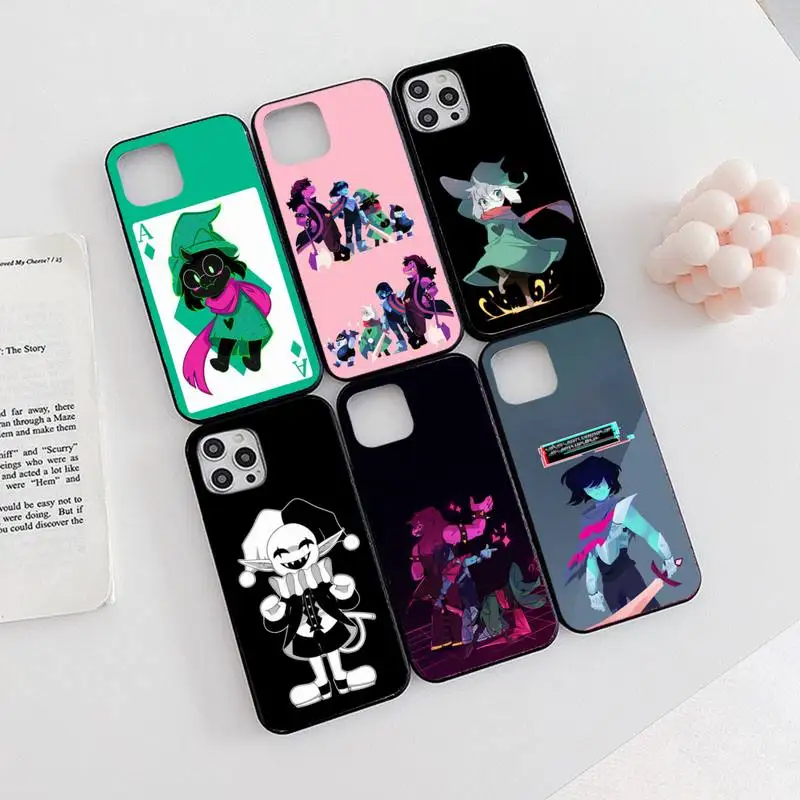 

Deltarune Phone Case For iPhone 13 12 11 8 7 Pro Max Plus X XS XR MINI Soft Silicone New Game Art Funda Capa Cover Shell Coque