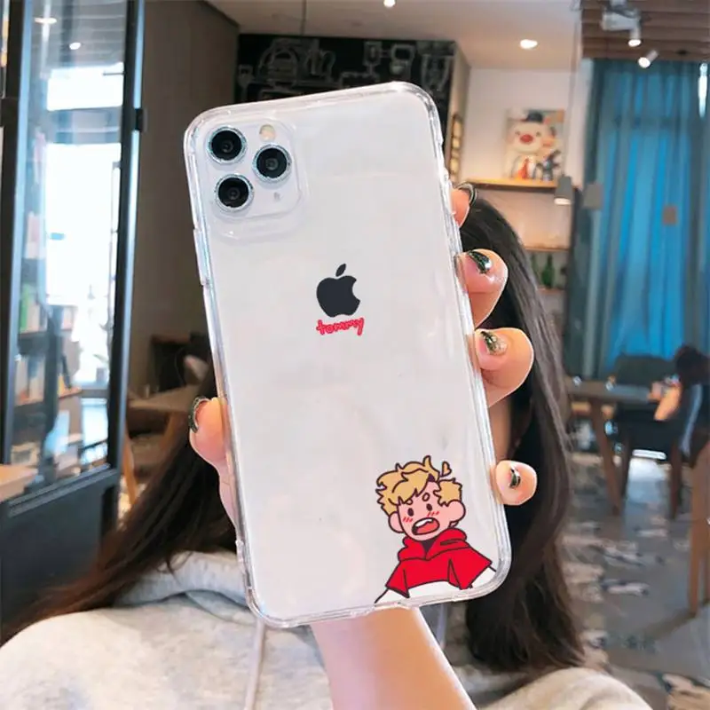 

Dream Smp Phone Case Transparent for iPhone 6 7 8 11 12 s mini pro X XS XR MAX Plus cover funda shell