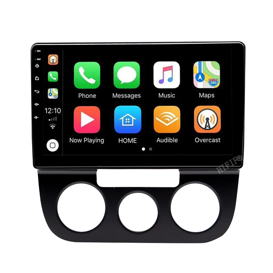 Автомобильный радиоприемник 10 дюймов android 2 дюйма для vw Jetta 5 2005-2010 четырехъядерный