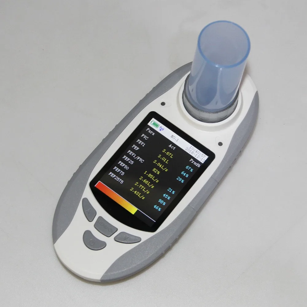 CONTEC SP10BT с 1 единицами мундштук цифровой прибор для измерения объема легких спирометр функции легочного аппарата
