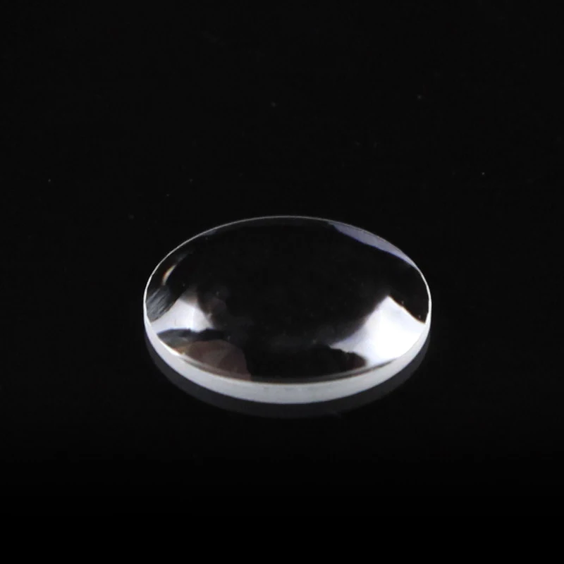 Оптическая плоская выпуклая линза диаметром 27 4 мм фокусное расстояние 57 75 K9