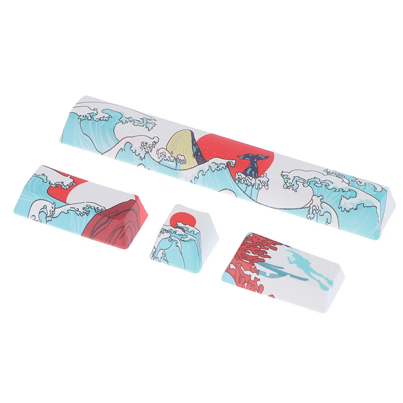 Клавиши клавиатуры PBT Space Bar 6.25U ESC Entrer Keys OEM Profile Coral Sea 1 комплект | Компьютеры и офис