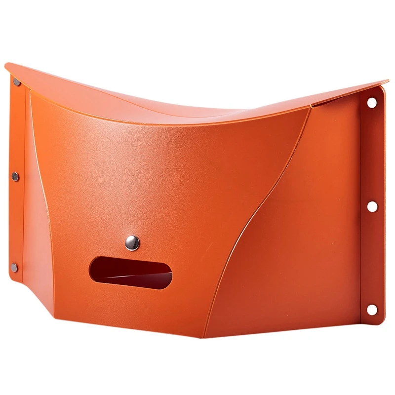 Большой оранжевый креативный портативный стул мини складной для пикника на