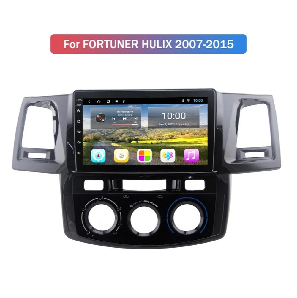 Автомобильный GPS-навигатор 6G + 128G Android для TOYOTA тюнер/Vigo 2007-2015 Автомагнитола стерео