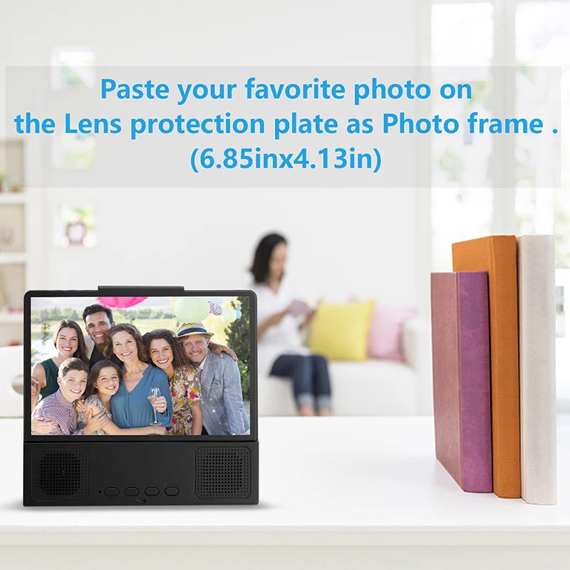 

3D Mobile Phone Screen Magnifier Bluetooth Speaker Enlarge HD Video Projector Amplifier Smartphone Desktop Stand For iPhone 6 6S