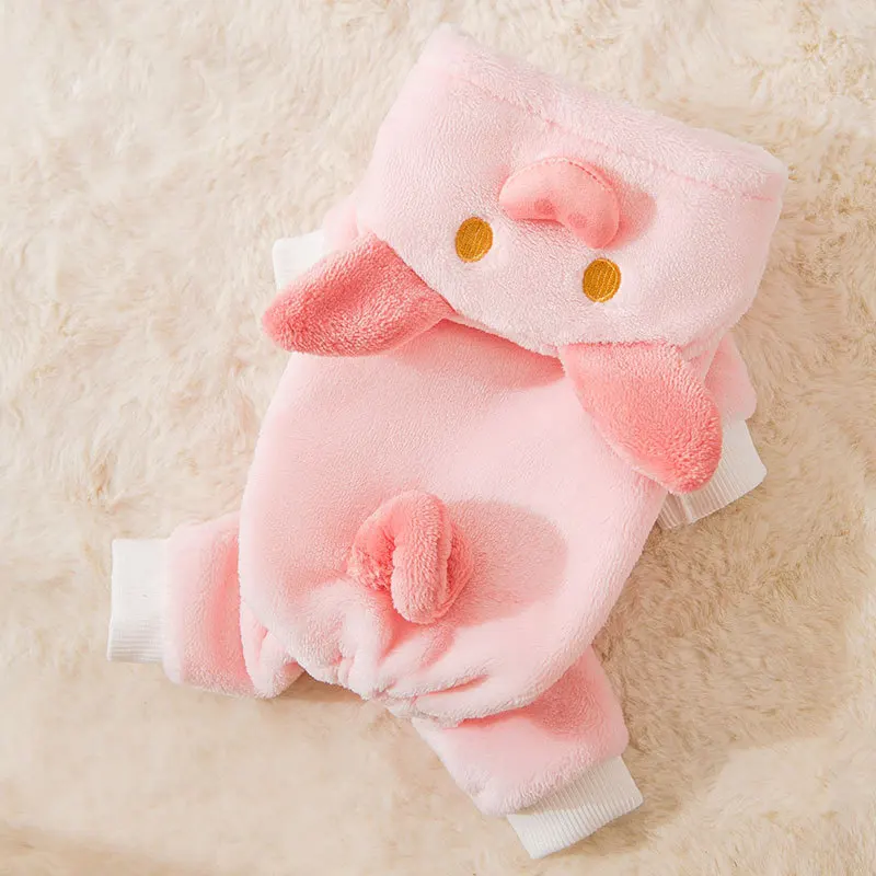

Winter Pet Dog Clothing Piggy Fleece Dog Sweater Cat Clothes Goods For Pets Clothes For Small Dogs York Chihuahua Clothing