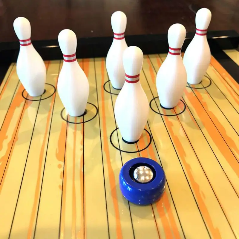 

Children's Educational Board Game Toy Table Curling Ball Bowling Indoor For Party Leisure Parent-child Interactive Desktop Toys