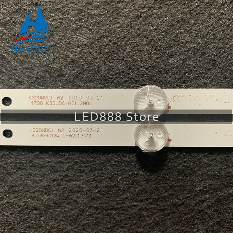 Комплект из 2 предметов новинка 6 светодиодный 583 мм 6V подсветка полосы для TX 32ER250ZZ