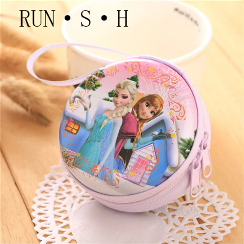 Холодное сердце с рисунком Кошелек для монет изображением Эльзы и принцессы Анны